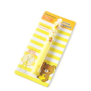 Rilakkuma Stick Sissors Yellow