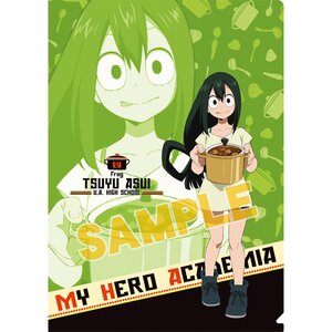 My Hero Academia Curry Clear File Collection Tsuyu Asui