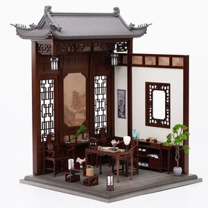 Chinese Style Study Room 1/12 Scale Doll House [Pre-order]