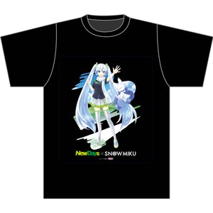 Vocaloid x NewDays T-Shirt Collection Snow Miku (KEI Ver.)