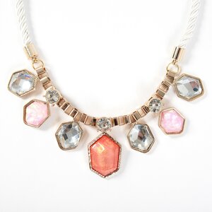 Geometric Gem Necklace 3