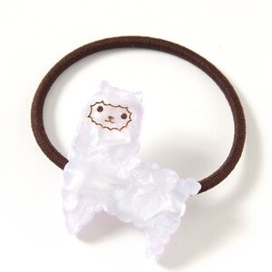 Alpaca Hair Tie Lavender