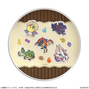 Monster Hunter MonDefo Melamine Plate Key Visual