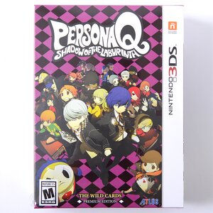 Persona Q: Shadow of the Labyrinth: The Wild Cards Edition (3DS) The Wild Cards PremiumEdition
