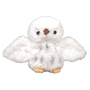 Fluffies Small Owl Plushie White
