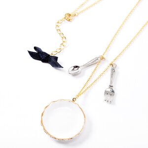 gargle Dinner Time! Necklace Gold
