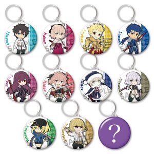 Pikuriru! Fate/Grand Order Trading Keychain Tin Badges Vol. 2 Box Set