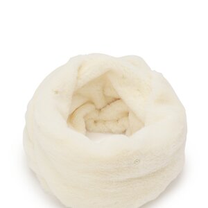 LIZ LISA Faux Fur Snood White