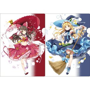 Touhou Project Spring Festival 2019 Clear File Set Reimu & Marisa