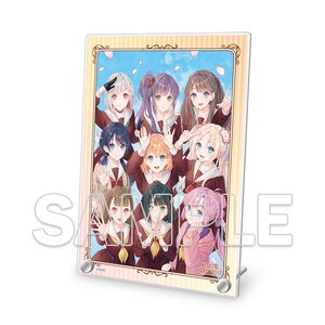 Love Live! Hasu no Sora Jogakuin School Idol Club Acrylic Plate To the Next Grade Ver. [Pre-order]