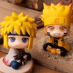 Look Up Series Naruto Shippuden Naruto Uzumaki Six Paths Sage Mode & Minato Namikaze w/ Bonus Cushions