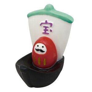 concombre Treasure Boat Chopstick Rest Daruma
