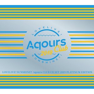 Love Live! Sunshine!! Aqours Club CD Set 2019 Platinum Edition (First-Press Limited Edition)