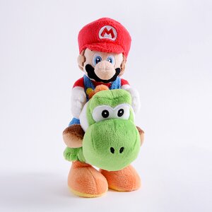 Mario Riding Yoshi 8" Plushie | Super Mario