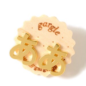 gargle Hiragana Earrings A