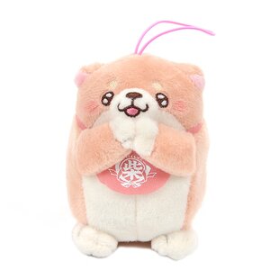 Chuken Mochi Shiba Begging Mini Strap Plush Collection Sakura