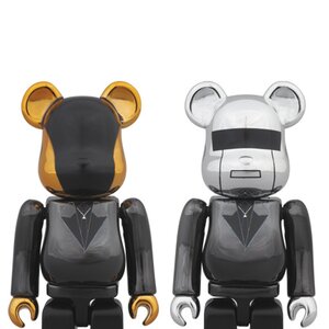 BE@RBRICK 100% Daft Punk 2 Pack (Random Access Memories Ver.)