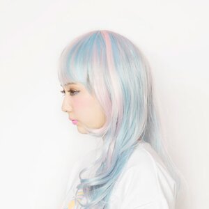LLL Princess Wave Long Cotton Candy Wig