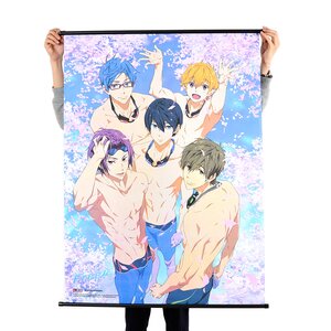 Free! Group Sakura Wall Scroll