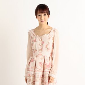 LIZ LISA Dream Wardrobe Pattern Dress White