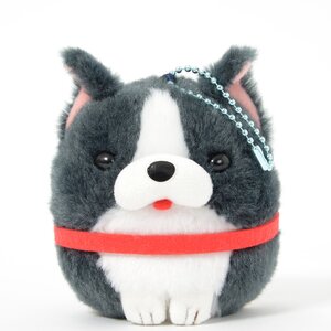 Wanko Tai Dog Plush Collection (Ball Chain) Boston Terrier