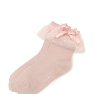 LIZ LISA Tutu Socks Pink