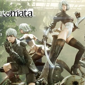 Square Enix Masterline NieR: Automata Deluxe Ver. 1/4 Scale Statue