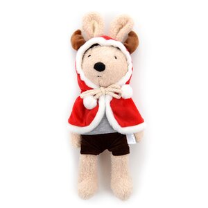 le sucre Noel Small Reversible Plush Brown