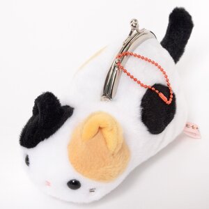 Tsuchineko Gamaguchi Coin Pouch Calico