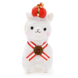 Alpacasso 10th Anniversary Alpaca Plush Collection (Ball Chain) Shiro-chan