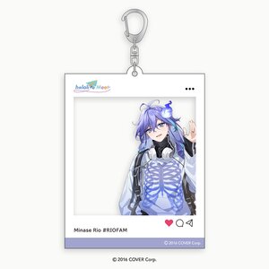 hololive Meet 2024 Social Media Style Acrylic Keychain - Minase Rio