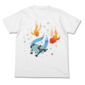 Hatsune Miku Petit Devil Ver. Goldfish White T-Shirt M