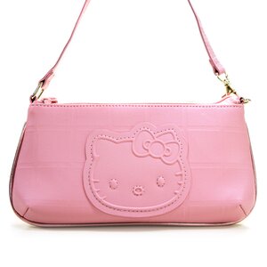 Hello Kitty Smoky Pinkish Wristlet Pouch