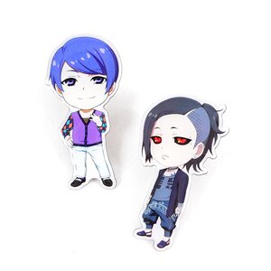 Tokyo Ghoul Tsukiyama & Uta SD Pin Set