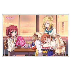 Love Live! Sunshine!! Aqours Acrylic Plate Collection Chika & Mari & Ruby