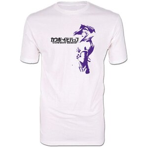 Cowboy Bebop Faye Valentine Men’s Screen Print T-Shirt S