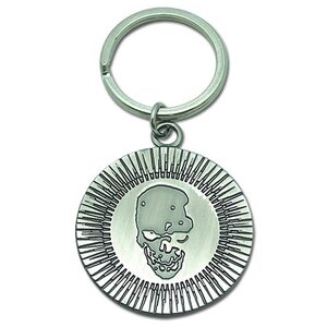 Death Note Skull Icon Metal Keychain