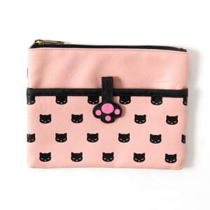 Nikukyu Pooh-chan Pouch Pink
