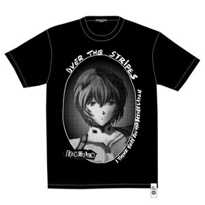 EVA x OVER THE STRiPES Rei Photo T Shirt Black / M