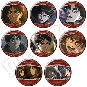 Attack on Titan Eren Character Badge Box Set