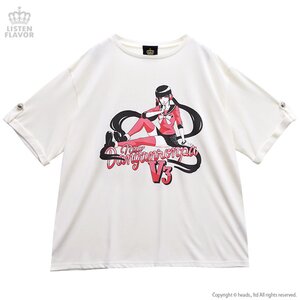 LISTEN FLAVOR Danganronpa V3: Killing Harmony Maki Harukawa Secret Design Cutsew White