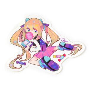 Weekend Girls Sticker Geek Girl