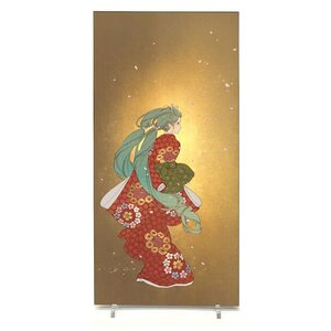 Beauty Looking Back Miku Mirror Acrylic Art