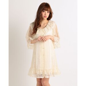 LIZ LISA Lace Dress Beige
