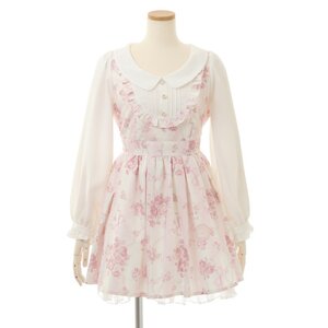 LIZ LISA Stripe Rose Dress Pink