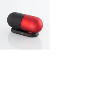 Premium Bluetooth Speaker "Capsule"/4W+4W/BT4.0+NFC Black-Red
