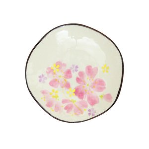 Hana Monogatari Mino Ware Small Plate Hana Matsuri Cherry Blossom