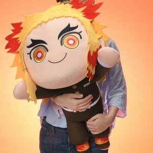 Extra Large Lying Down Plush Demon Slayer: Kimetsu no Yaiba Kyojuro Rengoku