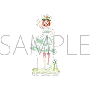 The Quintessential Quintuplets Movie Wedding Dress Acrylic Stand Yotsuba