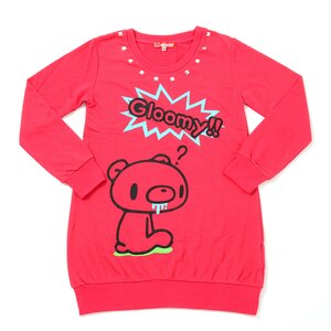 Gloomy Studded Pullover Pink